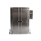 Stainless steel industrial oven for controlled drying, heating and thermal processing of industrial components. Customized chamber material, dimensions and heating configuration.